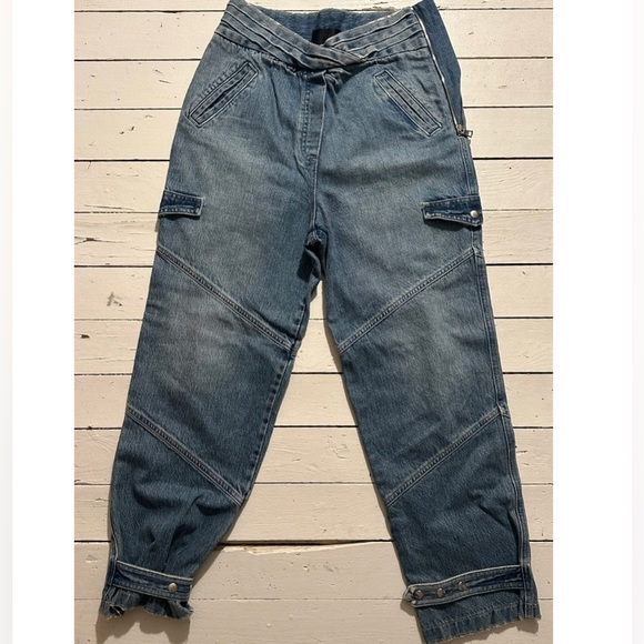 RtA Dallas Cargo Jeans. Size L. Worn Once! - Picture 2 of 4